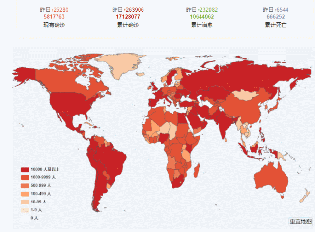 全球疫情最新图景